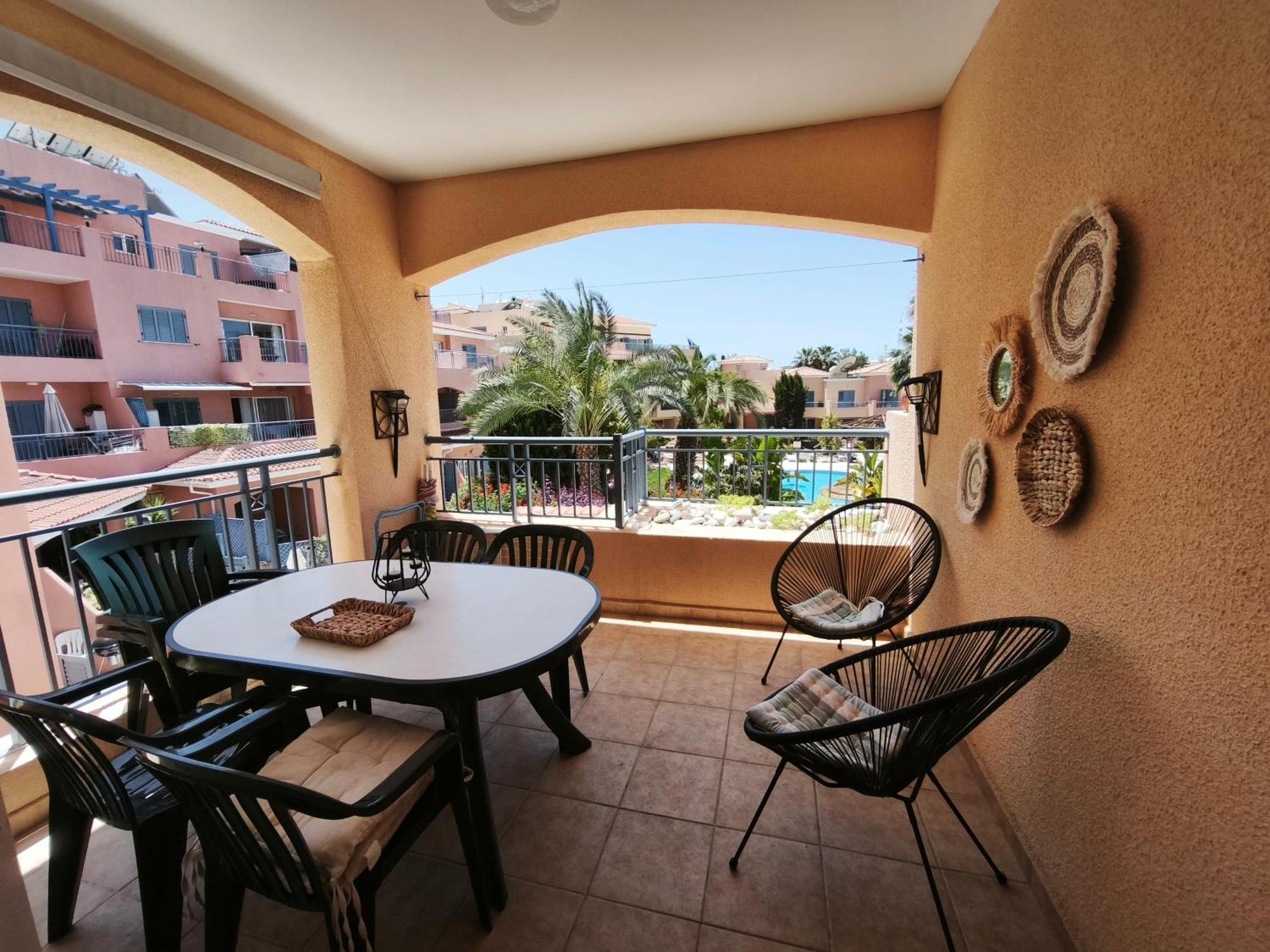 Apartamento Paphos-Limnaria Garden Exterior foto
